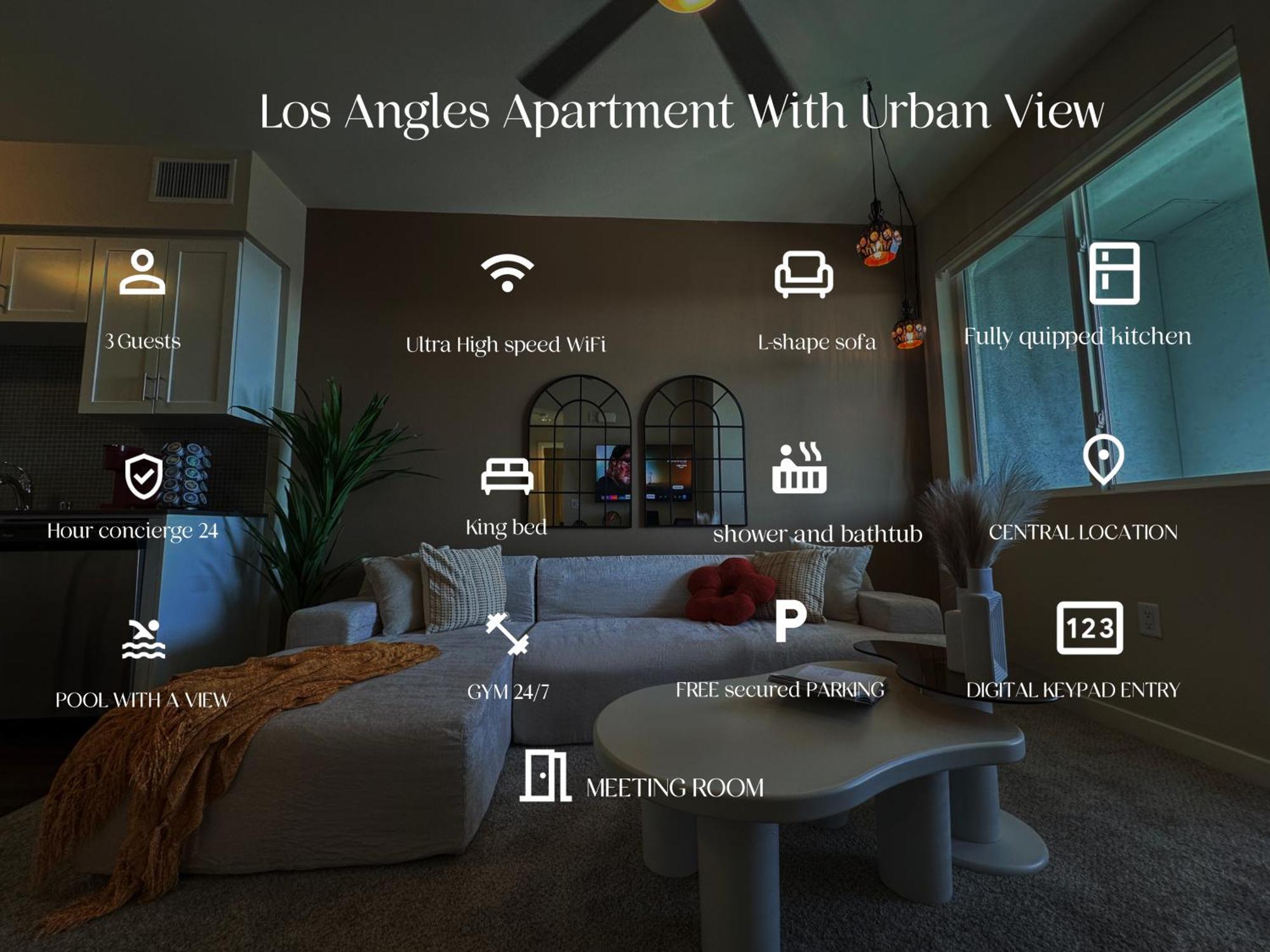 Apartment Rustic Vibe In La Free Parking 10 Min To Cedars